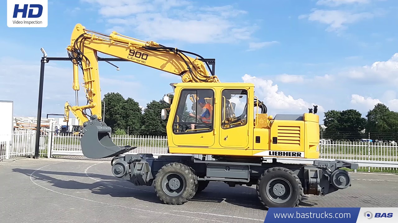 70127493 Liebherr A900ZW Litronic - YouTube