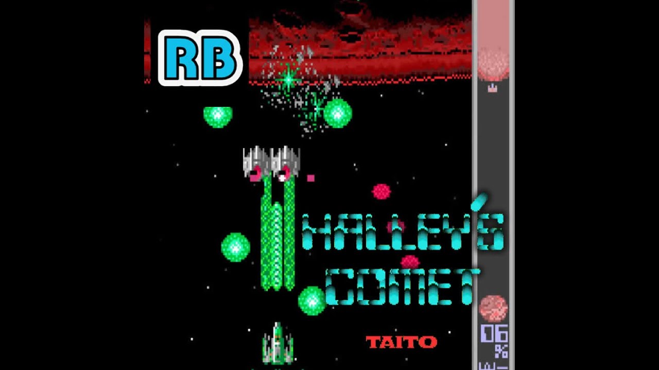 1986 [60fps] Halley's Comet 9999990pts - YouTube