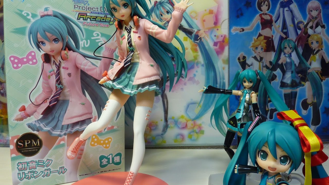 SPM 初音ミク リボンガール レビュー - YouTube