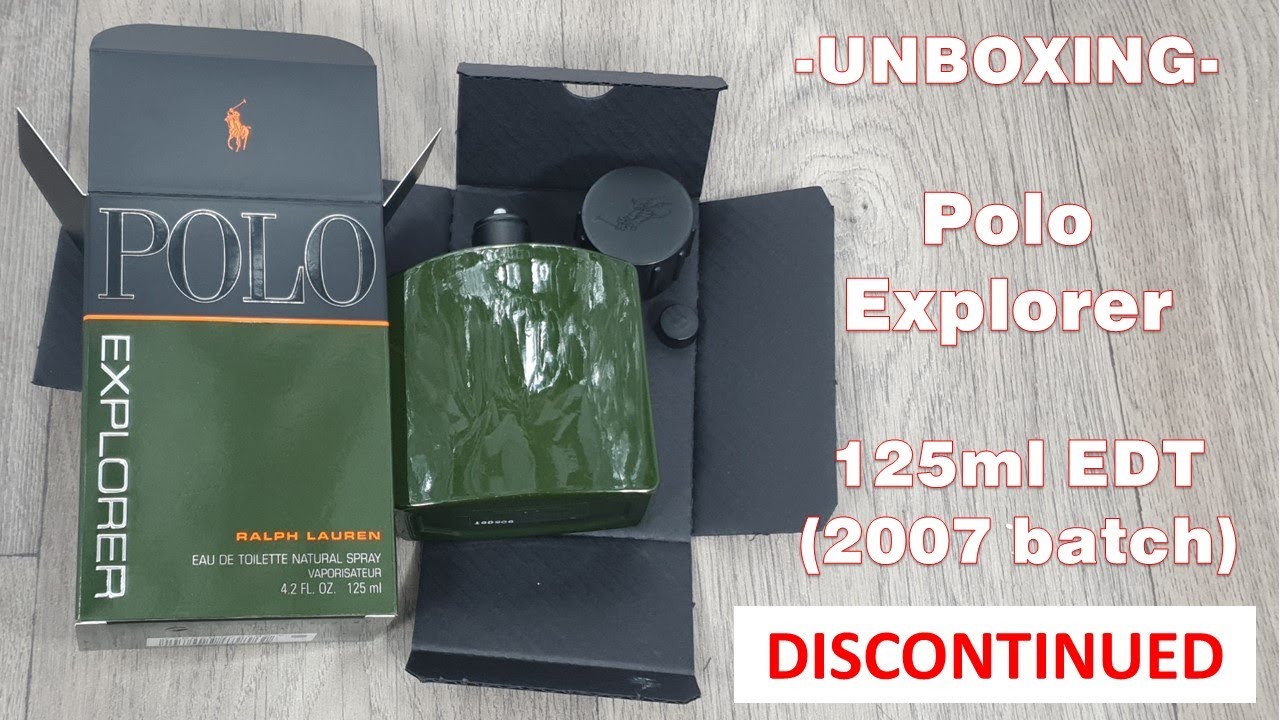 Unboxing _ - Discontinued- Polo Explorer by Ralph Lauren (2007