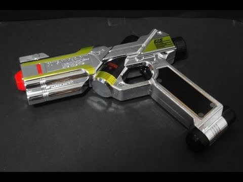 ultraman tiga toy gun ウルトラマンティガ ガッツハイパーガン - YouTube