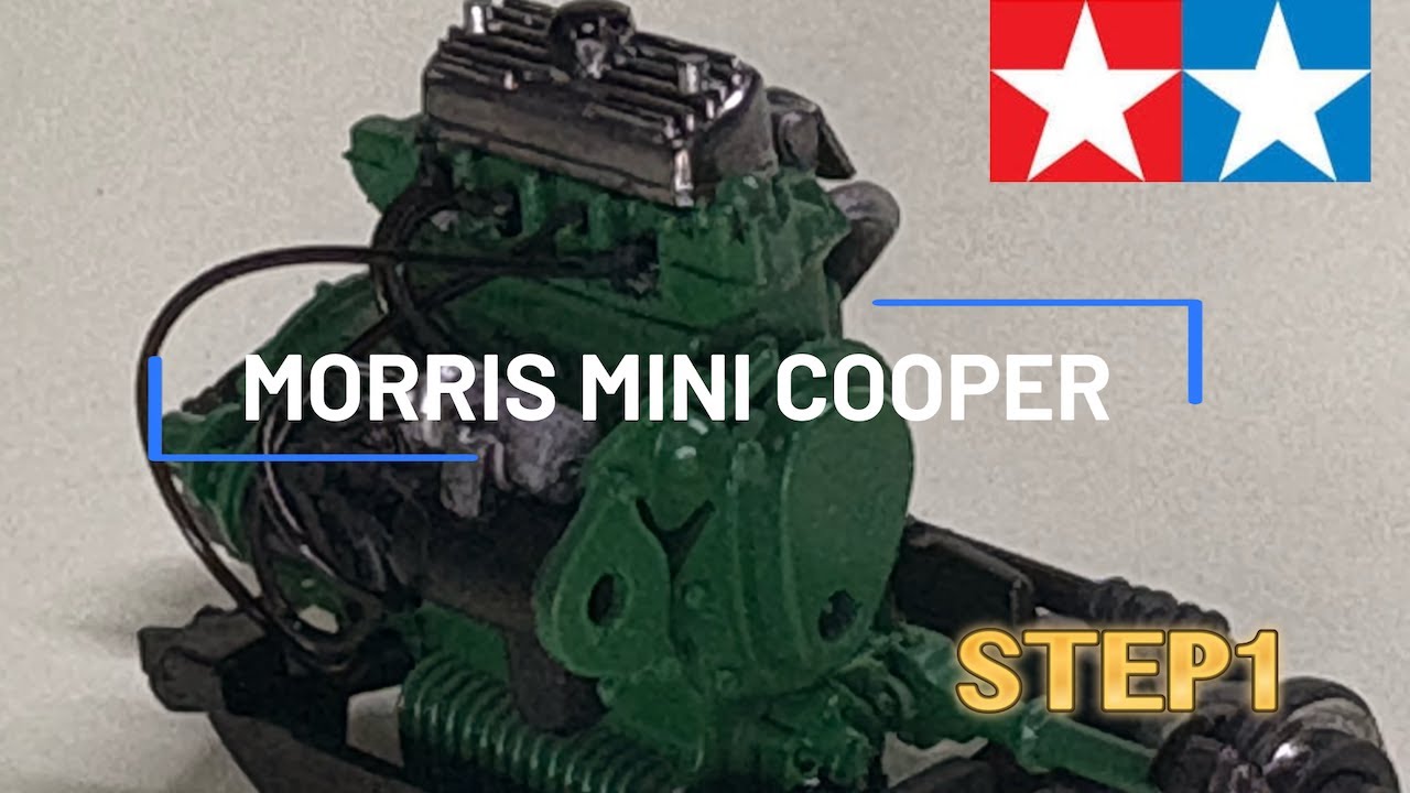 Tamiya 1/24 Morris Mini Cooper Racing] Day 1 - YouTube