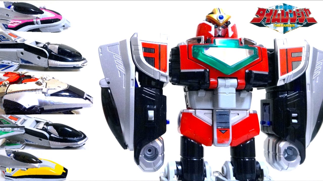Mirai Sentai Time ranger】BANADAI 3D Formation DX Time Robo / DX