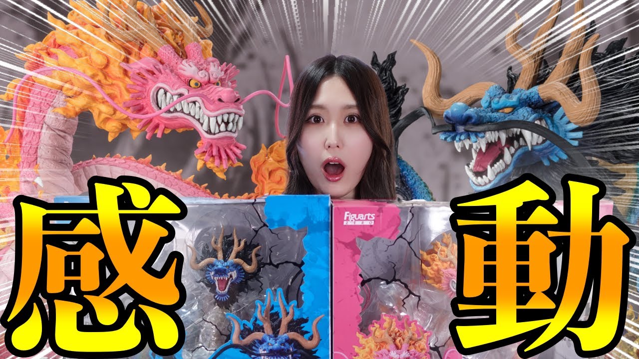 双龍図が揃ったらヤバ過ぎて喉潰れました【ワンピース】【フィギュ