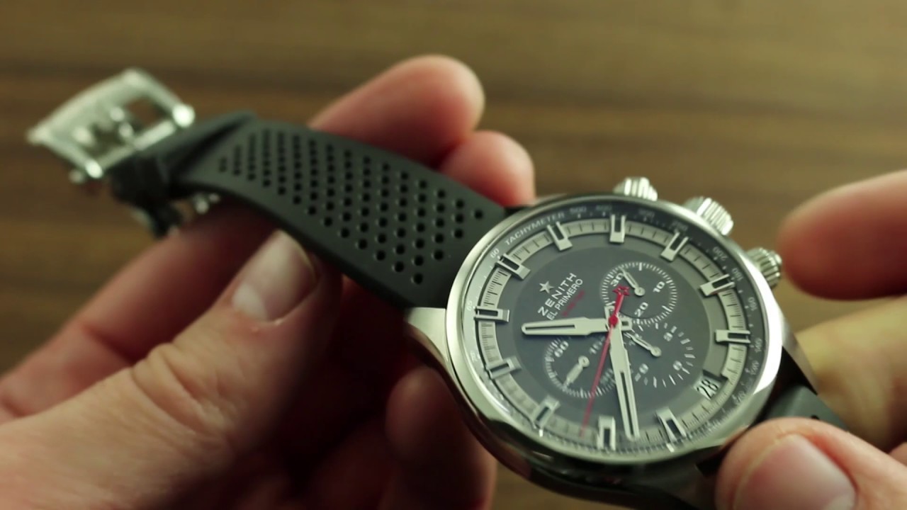 Zenith El Primero Sport 03.2280.400/91.R576 Showcase Review - YouTube