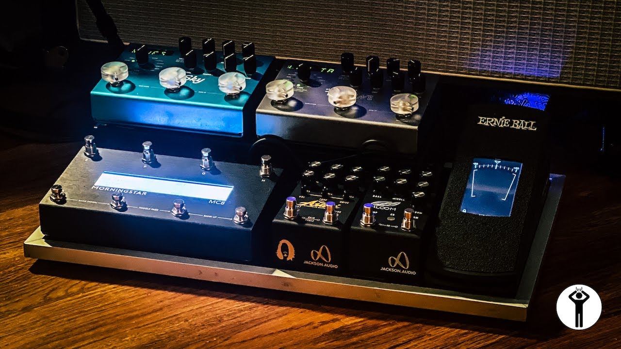 My New Pedalboard - Morningstar MC8, Jackson Audio, Strymon, Revv