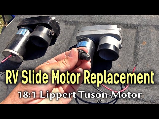 RV Slide Out Repair - Replacing a Faulty Electric Motor Assembly