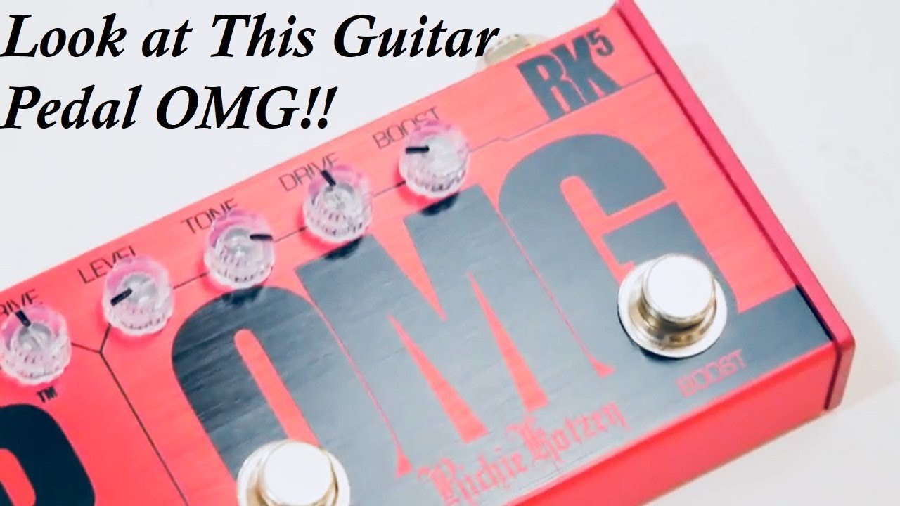 Tech 21 RK5 Richie Kotzen Fly Rig Guitar Pedal Demo - YouTube