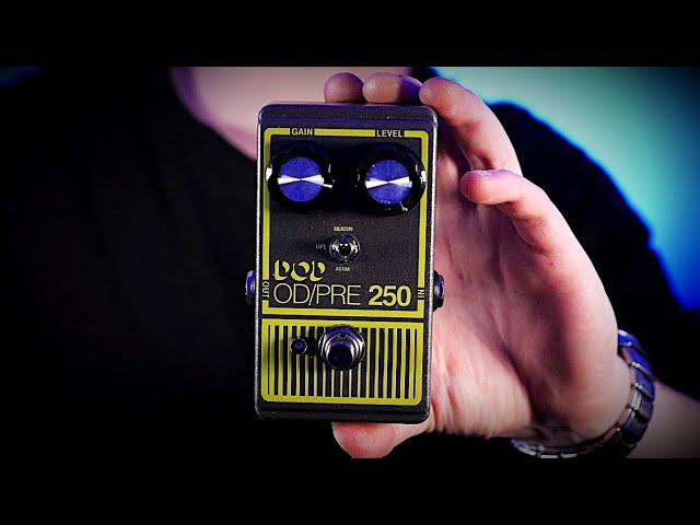 The BRAND NEW DOD Overdrive Preamp 250-X - YouTube