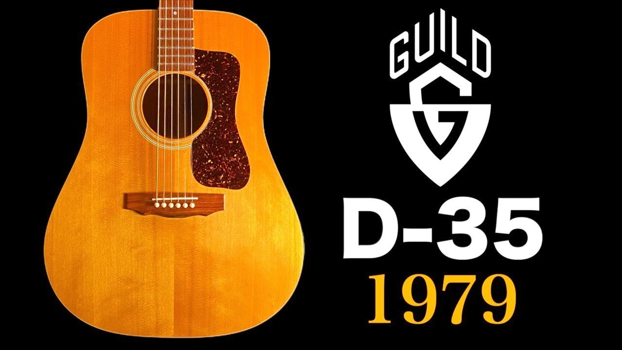 弾き比べ有り】アコギ御三家だったギルドってどう？【Guild D-35 NT