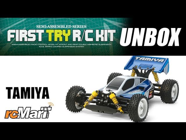 Tamiya 1/10 TT02B First Try Offroad Kit Set EP Unbox! - YouTube