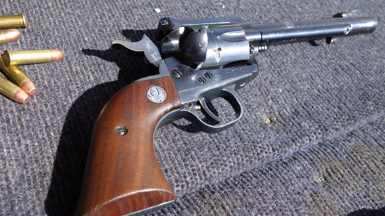 Ruger Blackhawk Single Action Revolver Shooting - YouTube