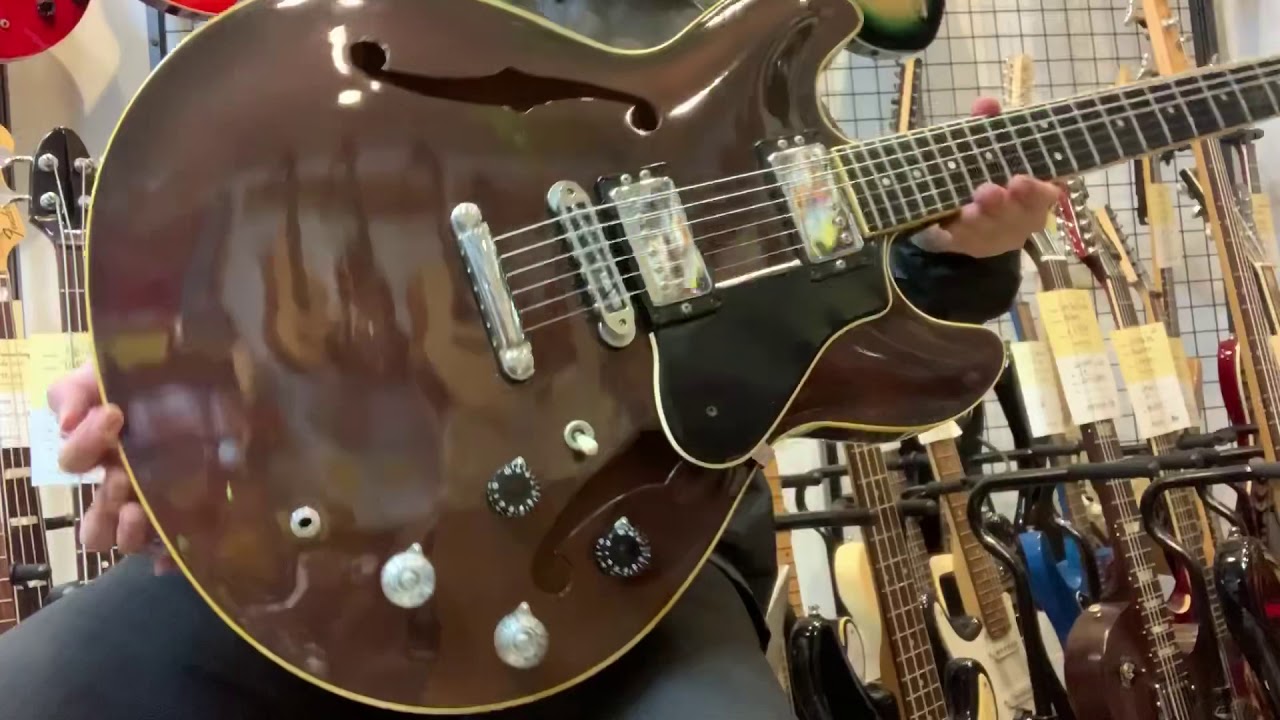 中古・試奏動画】YAMAHA SA-1000 セミアコースティックギター - YouTube