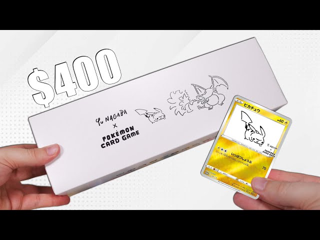 Opening the $400 YU NAGABA X Pokemon Special Box! - YouTube