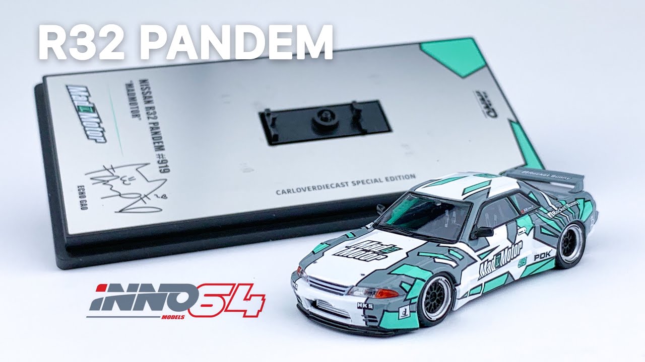 UNBOXING Inno64: Nissan R32 Pandem 