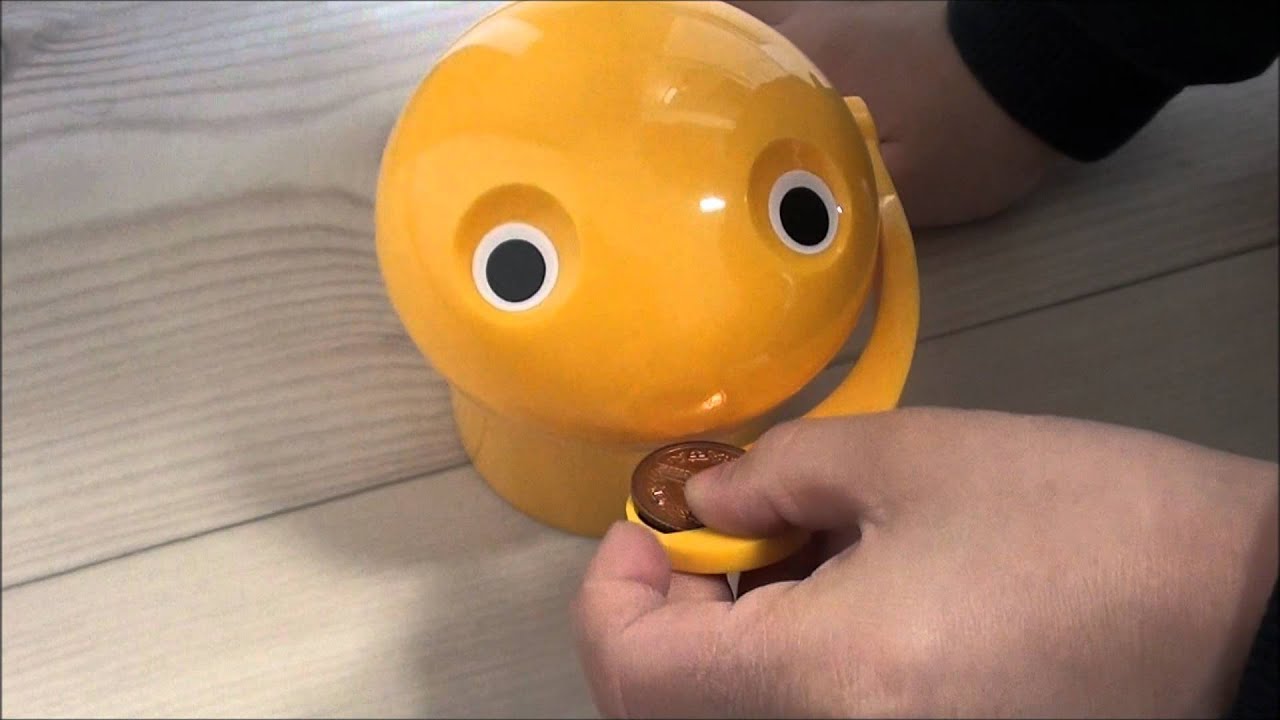 パックマン貯金箱 The money box which eats money チャレンジ1・2