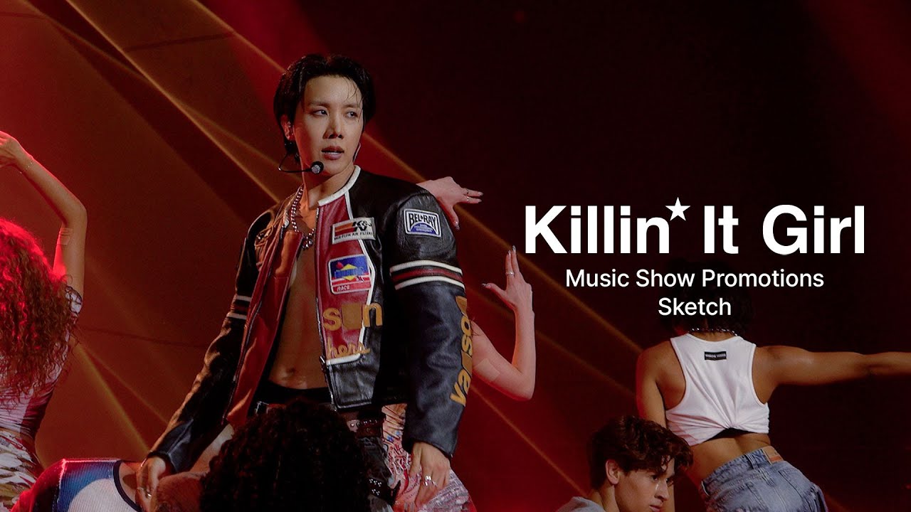 j-hope 'Killin' It Girl' Music Show Promotions Sketch - BTS (방탄