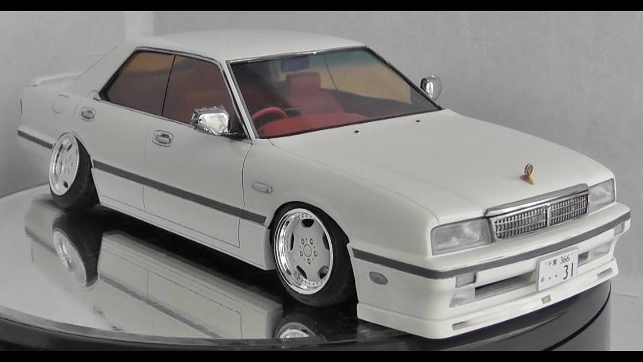 こたプラ】1/24 アオシマ社製 日産 Y31 シーマ 極 TOUJI Ver