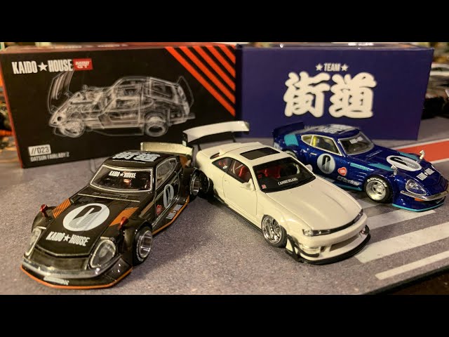 チェイスカー❗️当たってしまったMINIGT 街道 フェアレディdatsun S30