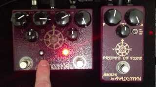 Analogman King of Tone High Gain Red Side vs Prince of Tone Part 2