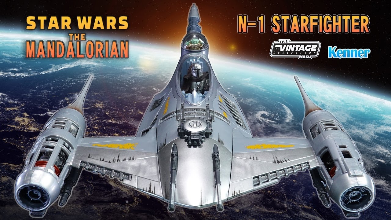 Kenner STAR WARS VINTAGE COLLECTION MANDALORIAN N-1 STARFIGHTER