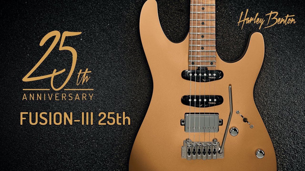 Harley Benton - Fusion-III 25th Anniversary - YouTube