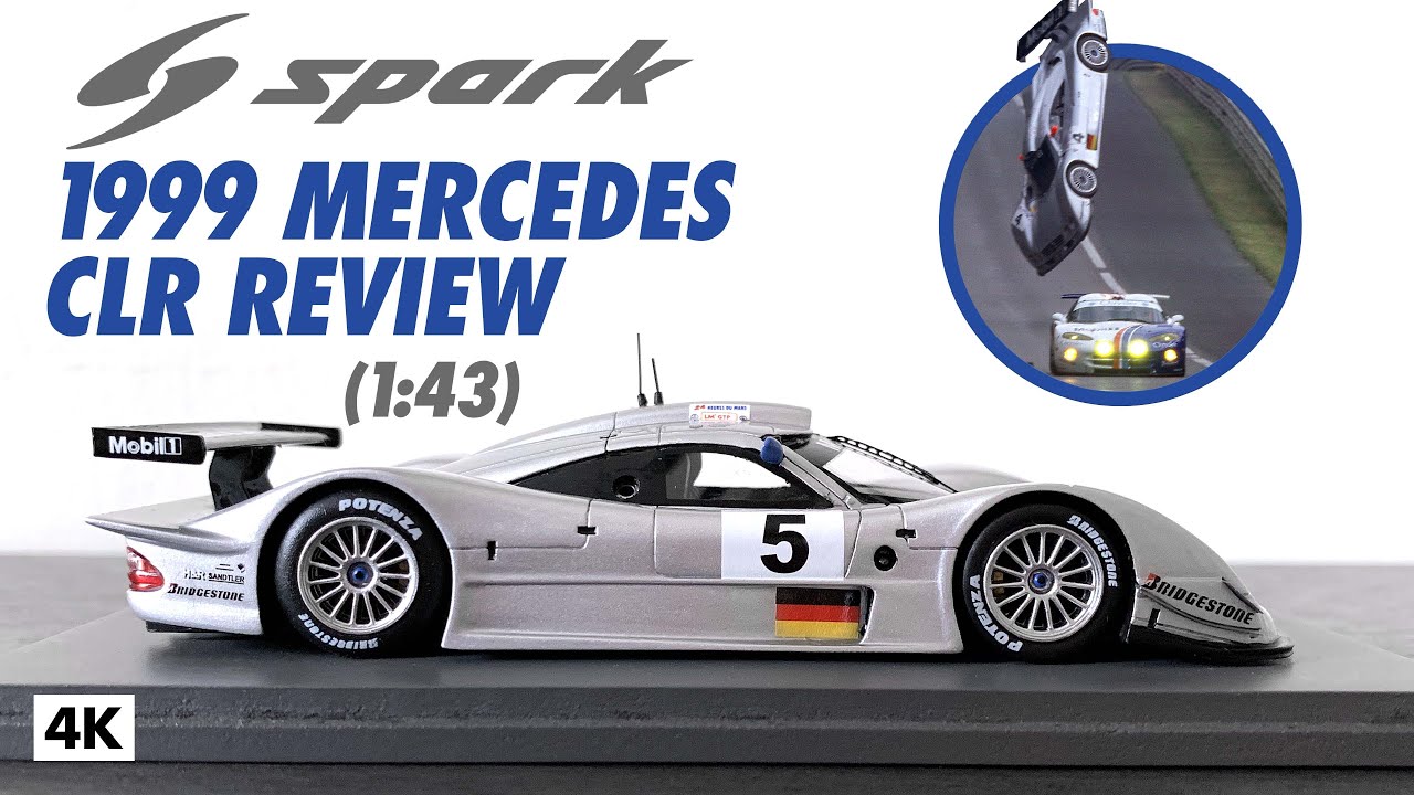 Unboxing the 1999 Spark Mercedes CLR! - YouTube