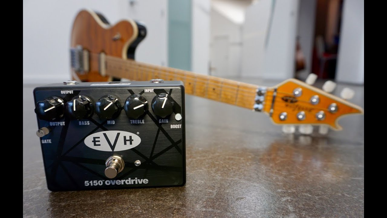 MXR EVH5150 OVERDRIVE - エディ・ヴァン・ヘイレン本人監修の元で開発