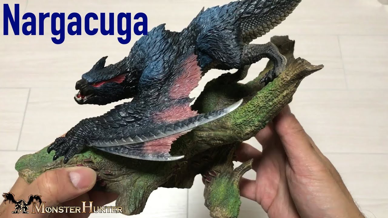 Capcom Figure Builder Creators Model Nargacuga is SO DOPE!!! / CFB
