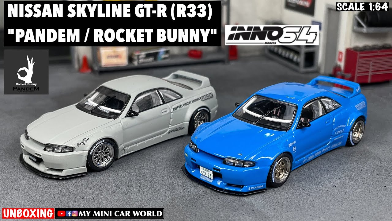 MY MINI CAR WORLD』UNBOXING INNO64 1/64 NISSAN SKYLINE GT-R (R33