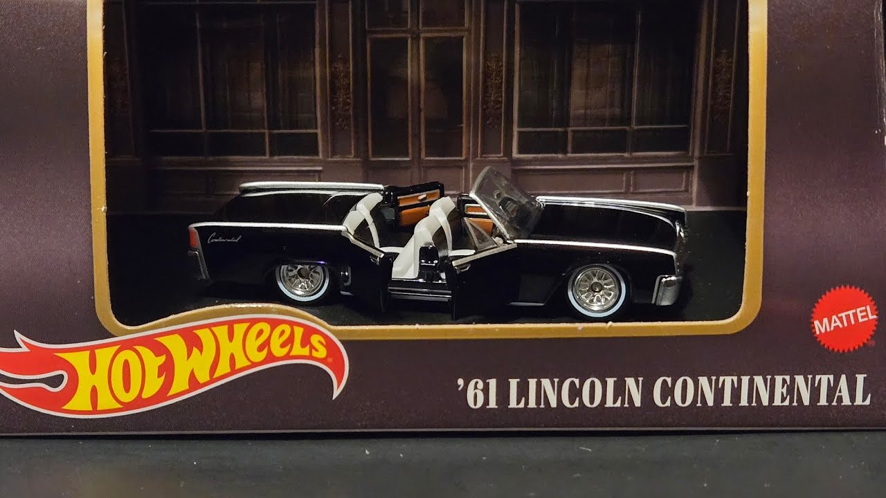 Opening Hot Wheels RLC 1961 Lincoln Continental - YouTube