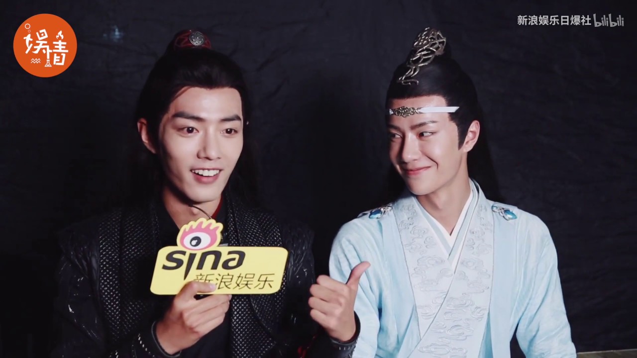 肖战】【王一博】【新浪独家专访】对话《陈情令》两位主演：魏无羡蓝忘