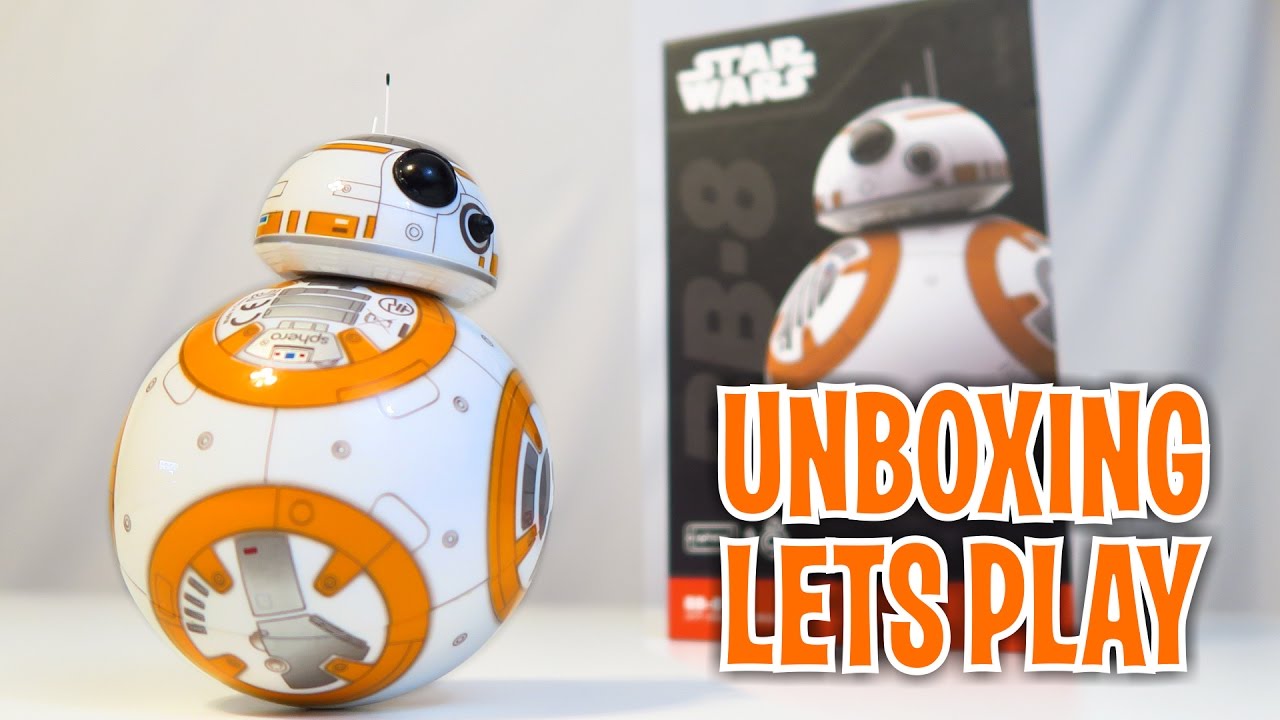 Unboxing & Let's Play : BB-8 Star Wars Droid ROBOT Toy by Sphero