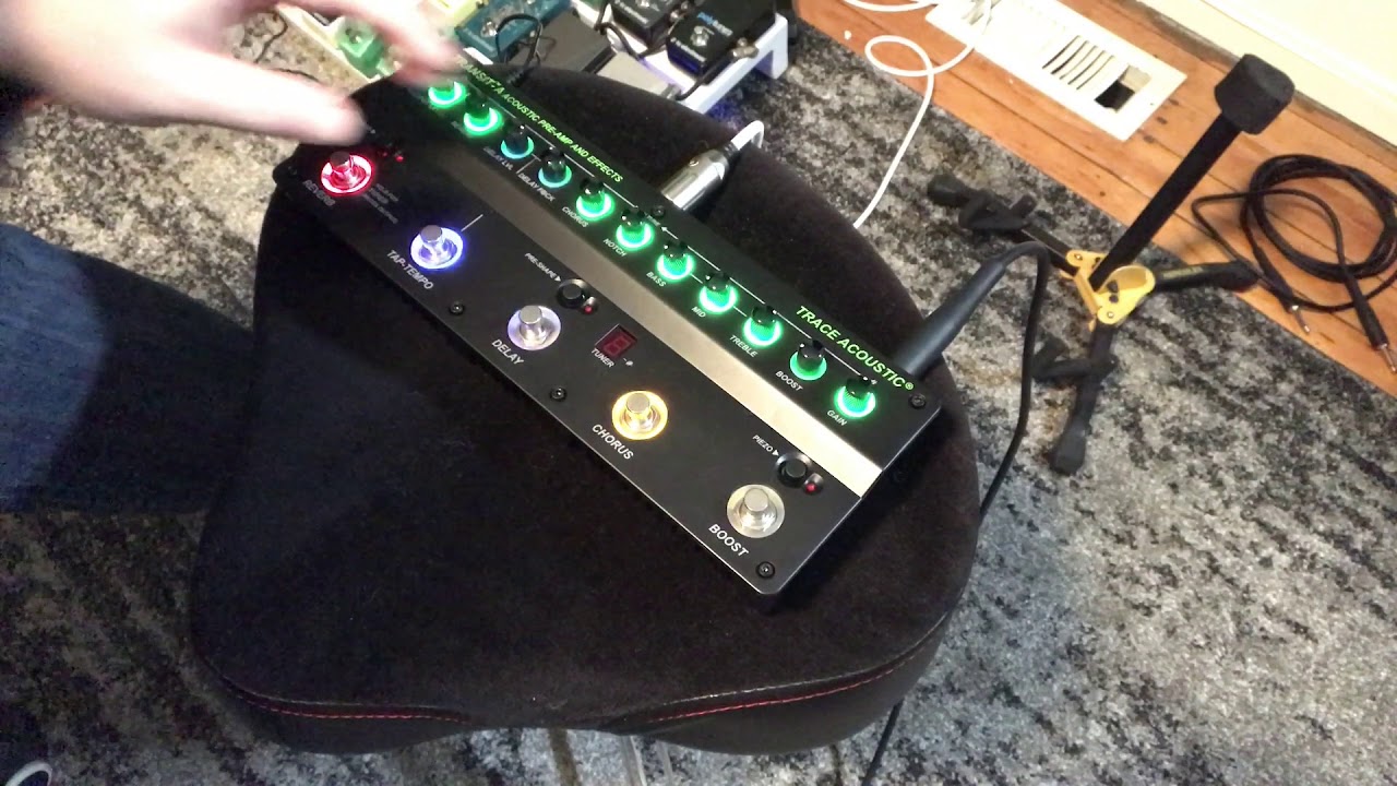 Trace Elliot Transit A Acoustic Preamp Review - YouTube