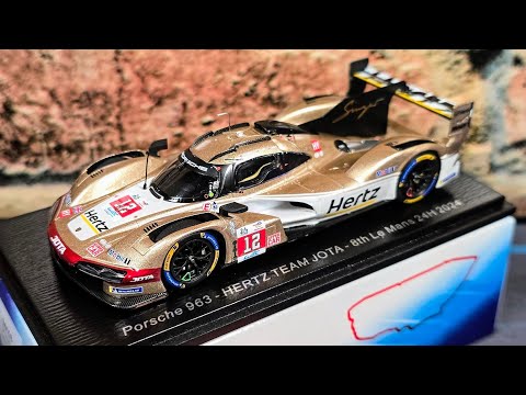 REVIEW: Spark 1:43rd Porsche 963,HERTZ TEAM JOTA, 8th Le Man's 24H