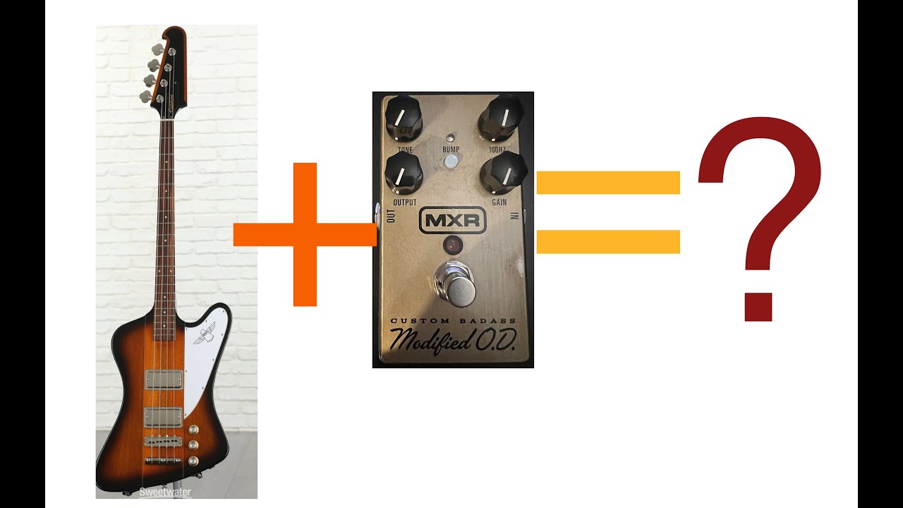 MXR Custom Badass Modified OD with BASS