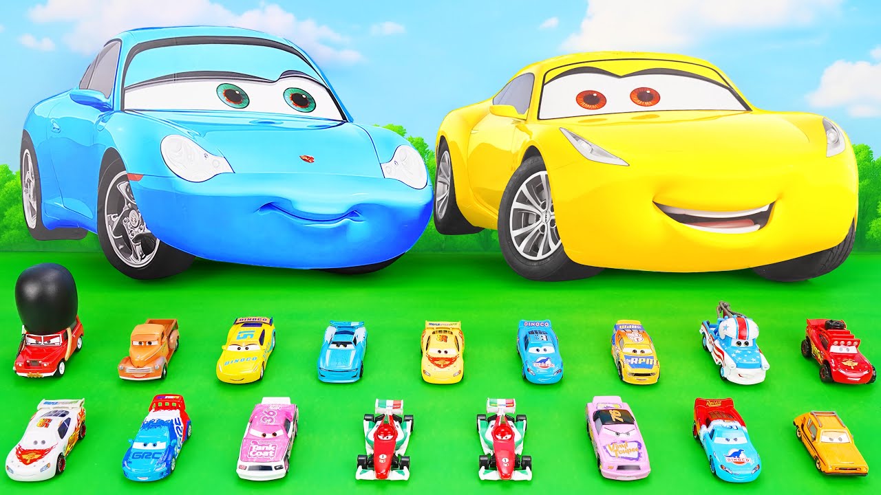 Disney Pixar Cars Unboxing Review | Lightning McQueen, Mack, Doc