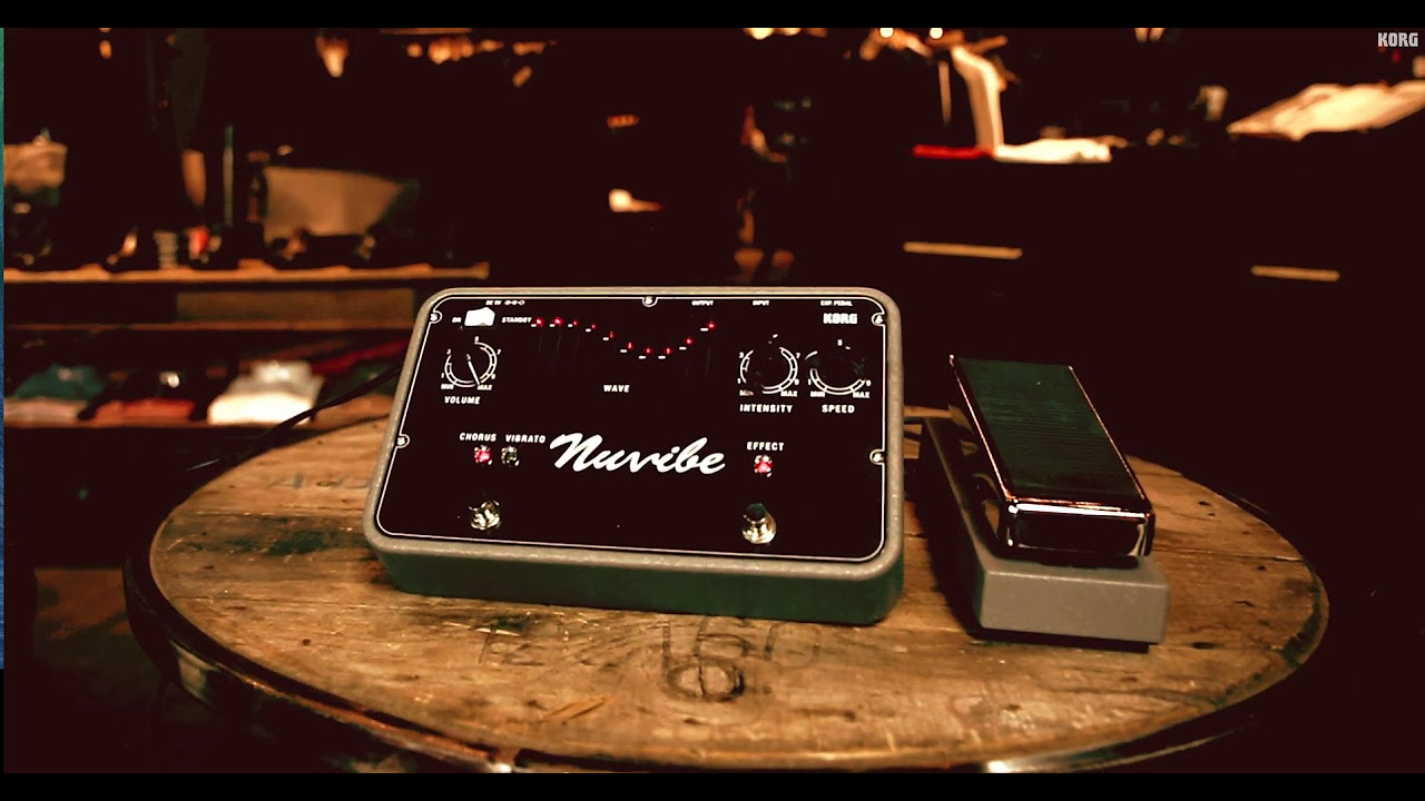 KORG Nuvibe - Static Demos The rebirth of a legendary effect - YouTube