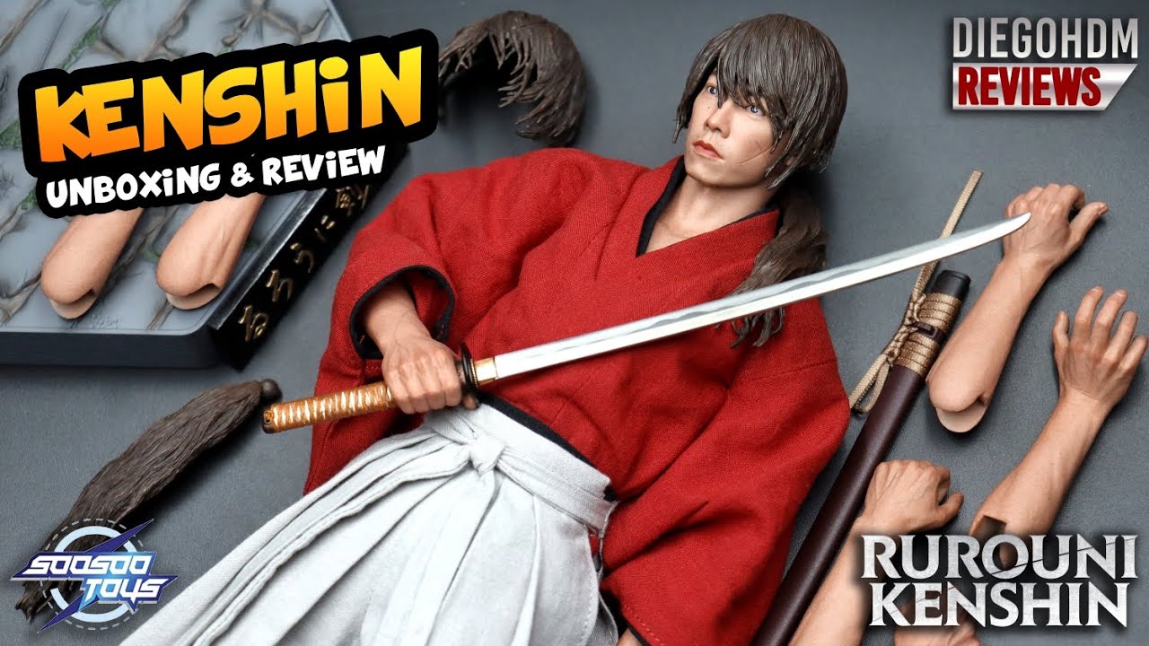 KENSHIN Samurai X NETFLIX Live Action 1/6 Soosootoys Unboxing e