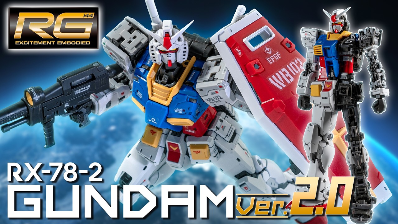 ガンプラ】リアルさがより進化！可動も優秀で楽しく動かせる！フレーム