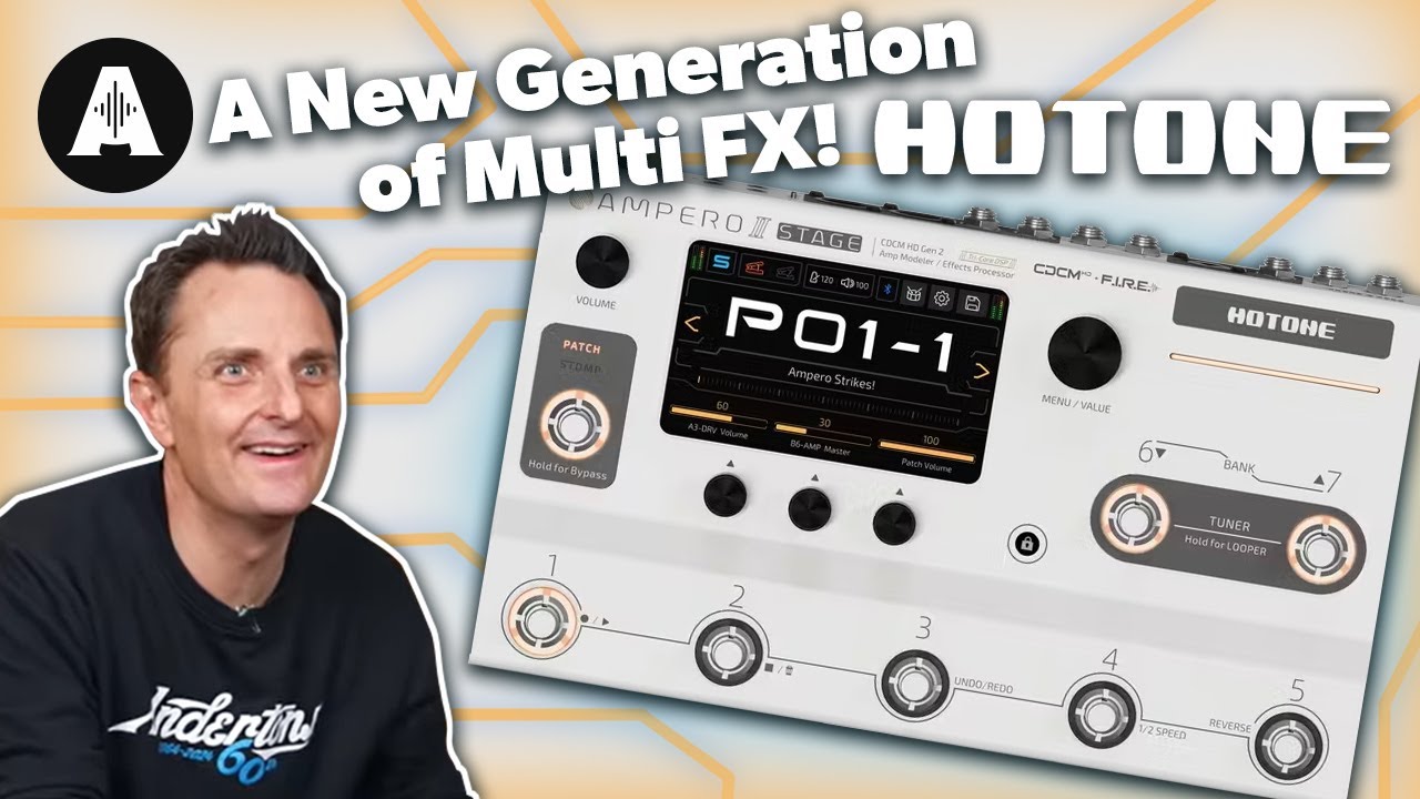 Ampero II Stage - The Next Generation of Hotone Guitar Multi FX