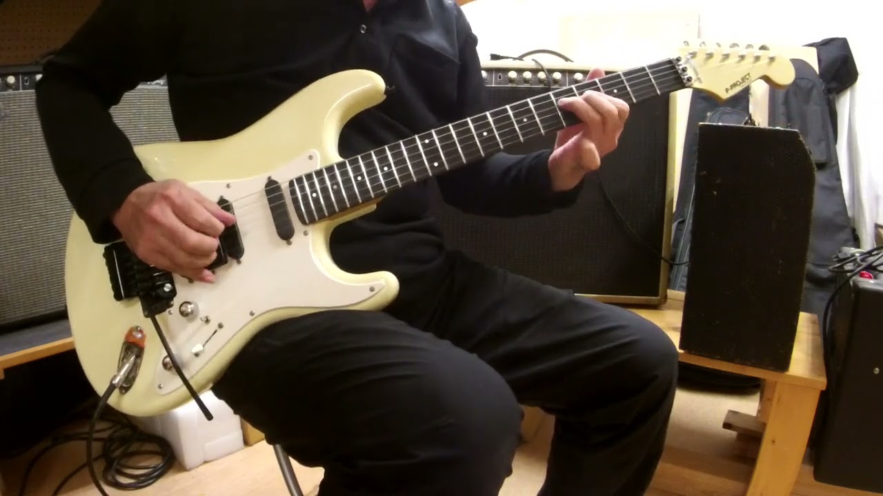 90年代前半製Fernandes／P-Project PAW-4 和田アキラモデル Crunch +