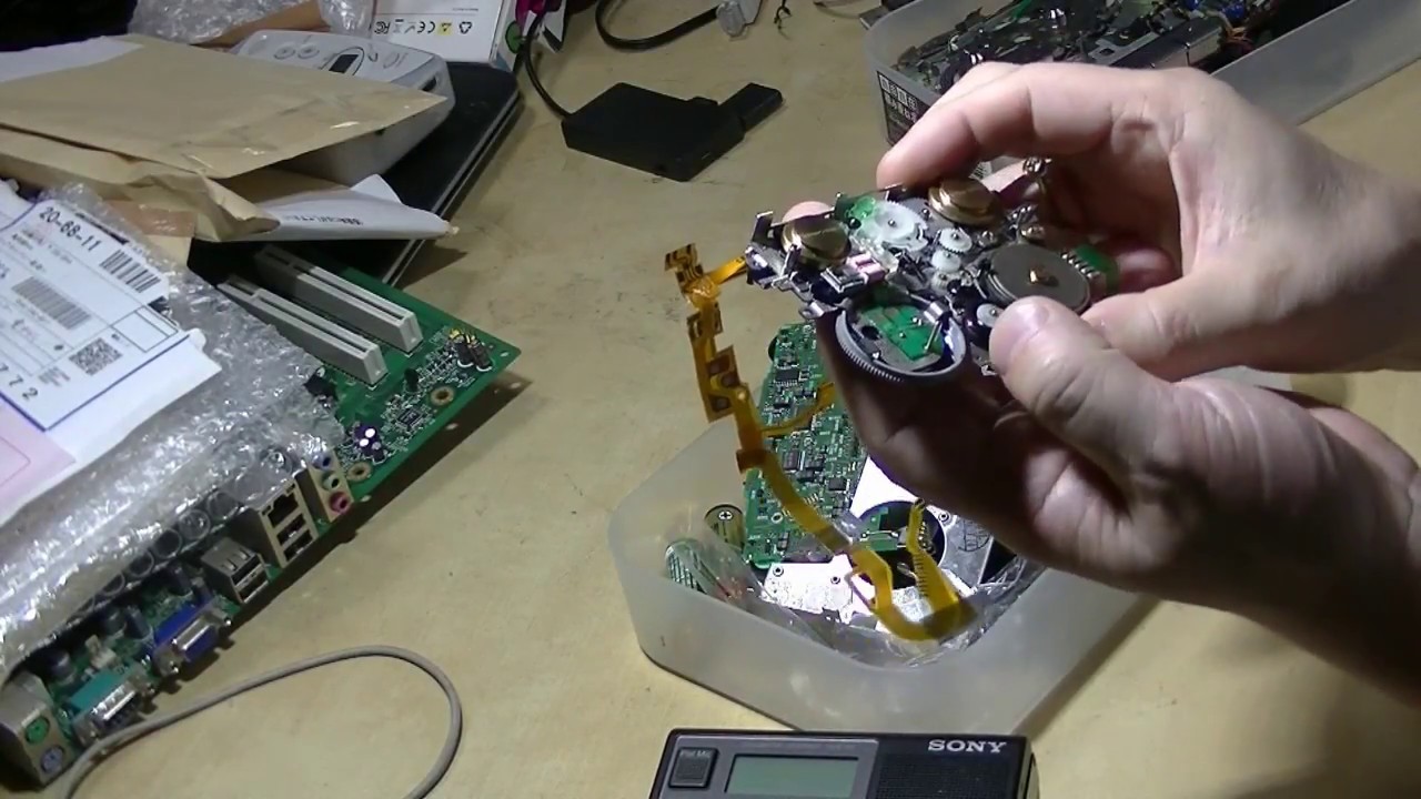 SONY カセットレコーダー TCS-70とTCM-280を修理中 - YouTube