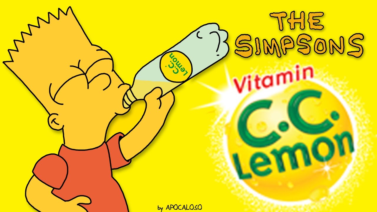 The Simpsons - CC Lemon Commecial Japan ONLY (2000-2002) CCレモン