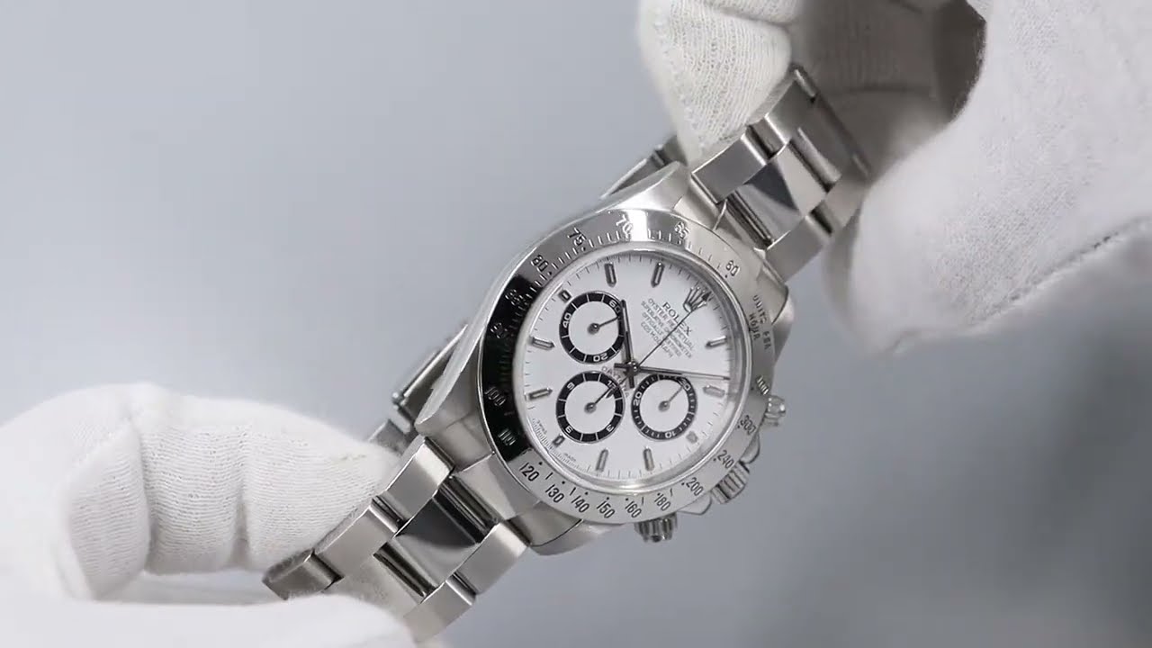 ロレックス】コスモグラフ・デイトナ／Ref.16520／A番／1999年製／時計