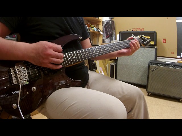 Brian Moore Guitars i2000 Series i9f Crunch + Gain Boost - YouTube