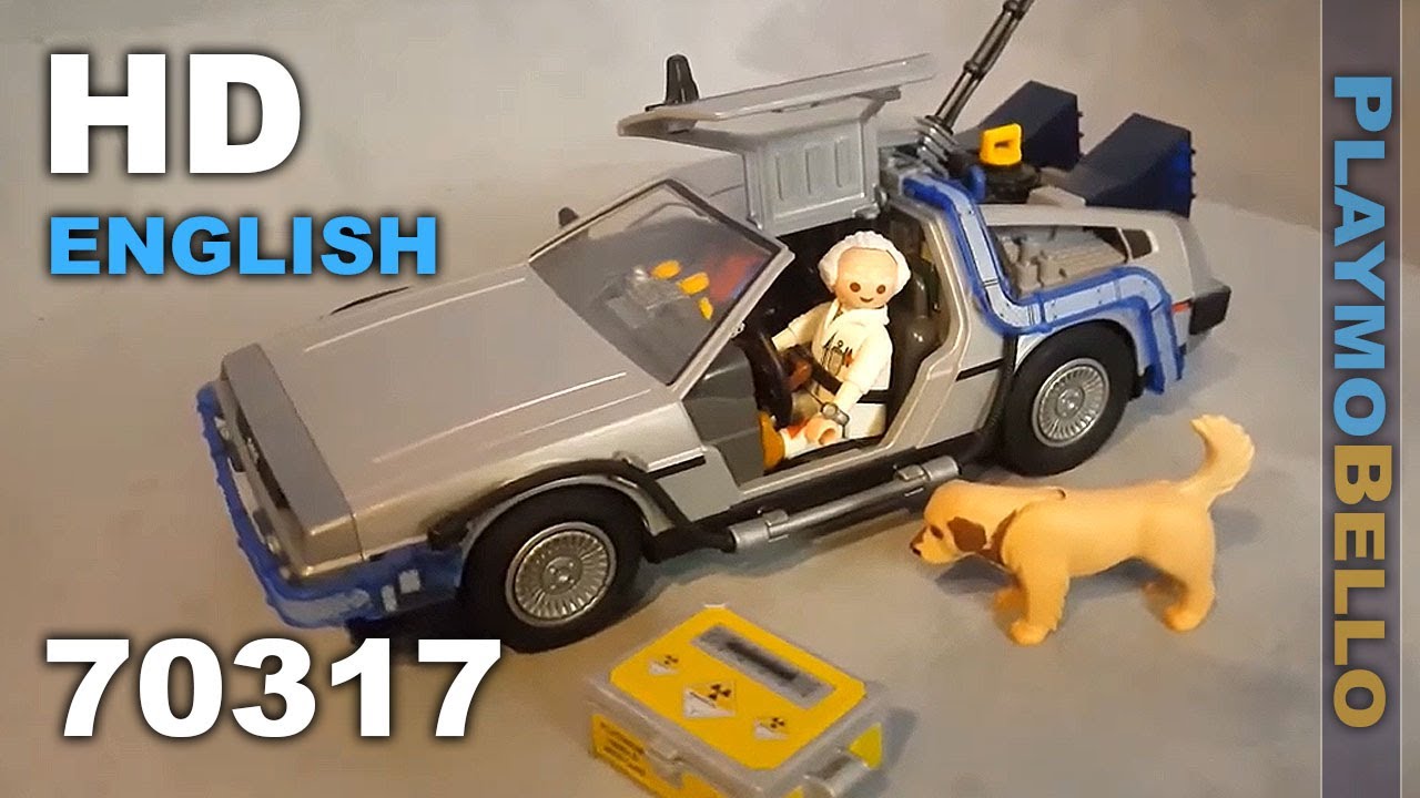 2020) Playmobil 70317 DeLorean from Back to the Future (Playmobil