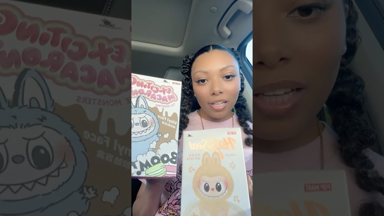 Labubu Exciting Macaron & Have A Seat UNBOXING! 🧁🧸 - YouTube