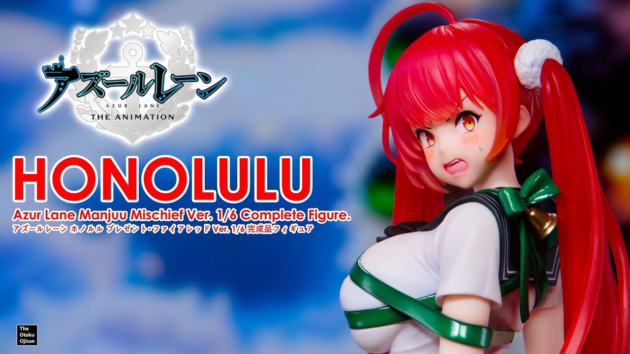 Unboxing] 開封 Azur Lane Honolulu Manjuu Mischief Ver. 1/6
