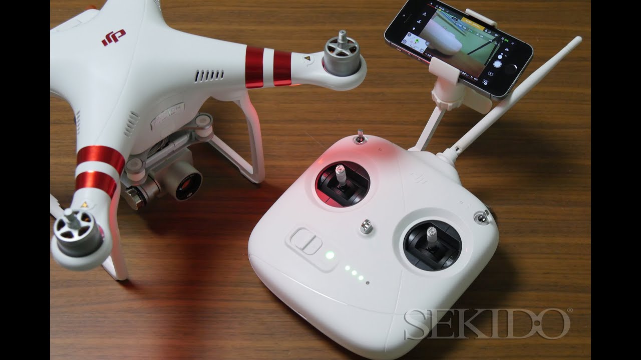 DJI PHANTOM3 STANDARD の開封からフライトまでをご紹介 – セキド